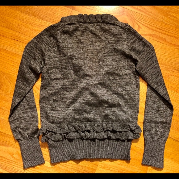 Jcrew Ruffle cardigan - Picture 3 of 4